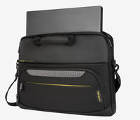 Thumbnail for Targus 15.6' CityGear III SlimLit Laptop Case - Black