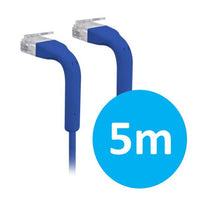 Thumbnail for UBIQUITI patch cable with both end bendable RJ45 5m - Blue