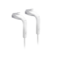 Thumbnail for UBIQUITI patch cable with both end bendable RJ45 0.22m - White