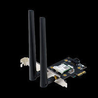 Thumbnail for ASUS PCE-AX3000 AX3000 Dual Band PCI-E WiFi 6 (802.11ax) Adapter, 160MHz, Bluetooth 5.0, WPA3, OFDMA, MU-MIMO (WIFI6)