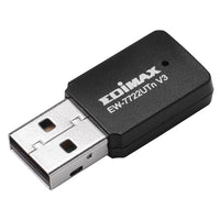 Thumbnail for EDIMAX Wireless Mini USB Adapter 300Mbps USB EW-7722UTn Version 3 802.11 BGN, WPS Button, Tiny Size For Mobility And Convenience