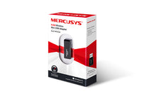 Thumbnail for Mercusys MW300UM N300 Wireless Mini USB Adapter Fast 300Mbps, Connect your PC for HD Streaming, Gaming, Web Browsing, Portable, WPS Button, Windows