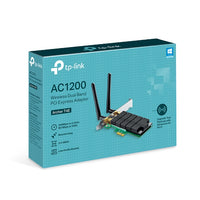 Thumbnail for TP-Link Archer T4E AC1200 Wireless Dual Band PCIe Adapter, 867Mbps @ 5Ghz, 300Mbps @ 2.4Ghz