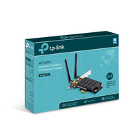 Thumbnail for TP-Link Archer T6E AC1300 Wireless Dual Band PCIe Adapter, 867Mbps @ 5GHz, 400Mbps @ 2.4GHz