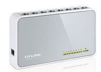 Thumbnail for TP-Link SF1008D 8 Port Switch 10/100Mbps Desktop Plastic case