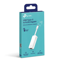 Thumbnail for TP-LINK UE300C USB Type-C to RJ45 Gigabit Ethernet Network Adapter, 1xUSB 3.0, Windows, Mac OS X (10.9) Chrome, Linux