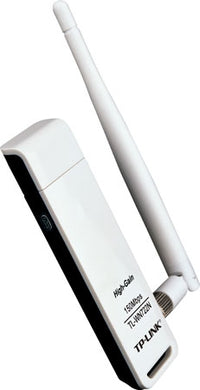 Thumbnail for TP-LINK TL-WN722N N150 High Gain Wireless USB Adapter 2.4GHz (150Mbps) 1xUSB2 802.11bgn 1x4dBi Omni Directional Antenna WPS button