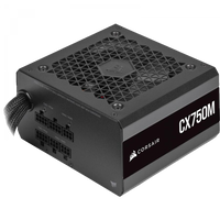 Thumbnail for CORSAIR 750W 2021 CXM 80+ Bronze Semi-Modular 120mm FAN ATX Power Supply, PSU