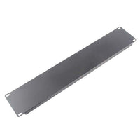 Thumbnail for LDR 2U 19' Blanking Panel - Rack Mountable 19' - Black Metal Construction