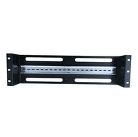 Thumbnail for LDR Rackmount Din Rail, Black Metal Construction, 35mm International Din Rail