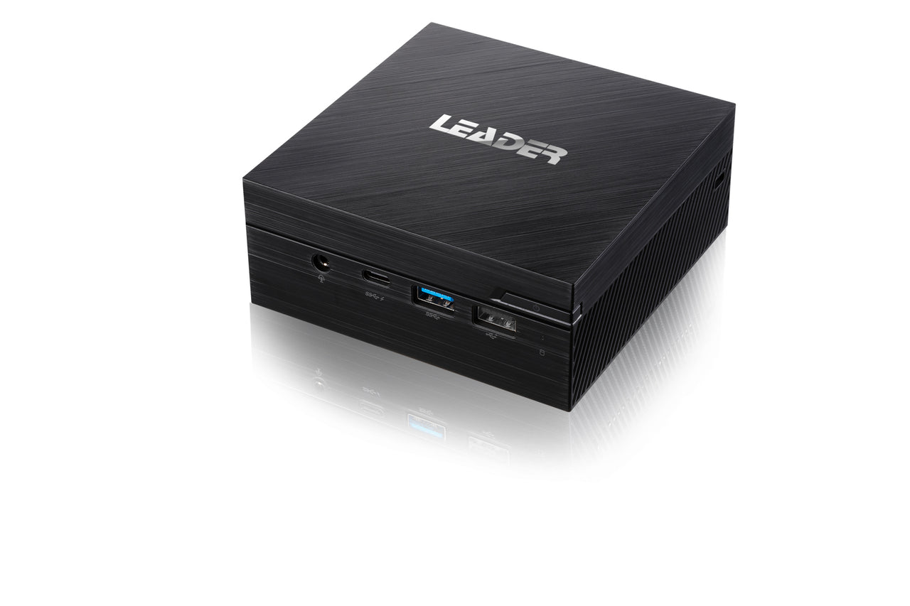 LEADER Corp SN13-I7-W11P NUC, Intel i7-10510U, 16GB, 500GB SSD, Windows 11 Professional, VESA, Serial RS232, 3xD