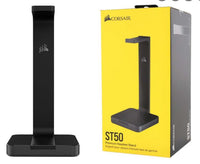 Thumbnail for CORSAIR Gaming ST50 - Headset Stand, Durable anodized aluminium built to withstand the test of time. Headphone EU