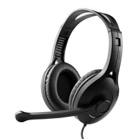 Thumbnail for Edifier K800 USB Headset with Microphone - 120 Degree Microphone Rotation, Leather Padded Ear Cups, Volume/Mute Control - Ideal for Gaming, Business