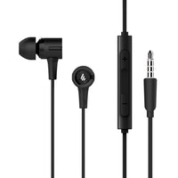 Thumbnail for EDIFIER P205 Earbuds with Remote and Microphone - 8mm Dynamic Drivers, Omni-directional, 3 button In-line Control, Compact, Earphone