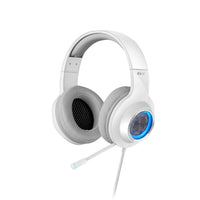 Thumbnail for EDIFIER V4 (G4) 7.1 Virtual Surround Sound USB Gaming Headset White - V7.1 Surround Sound/ Retractable Mic/LED Lights Mesh/USB/Gaming/PC/Laptop(LS)