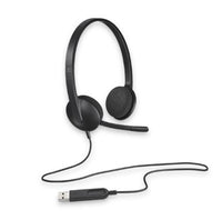 Thumbnail for Logitech H340 Plug-and-Play USB headset with Noise Cancelling Microphone Comfort Design fro Windows Mac Chrome
