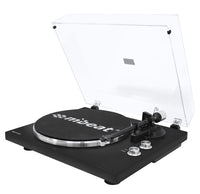 Thumbnail for MBEAT PT-18M Bluetooth Turntable Player (MMC, USB, Anti-skating, Preamplifier)--matt black