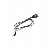 Thumbnail for SENNHEISER | Sennheiser DECT/GSM cable: Easy Disconnect with 100 cm cable to 3.5mm - 3 pole jack plug without microphone damping