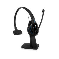 Thumbnail for SENNHEISER | Sennheiser IMPACT MB Pro1 UC ML Bluetooth 4.0 Headset with Desk USB Stand, Monaural, Noise Cancelling Mic, Upto 15 Hours Talk, Teams Certified