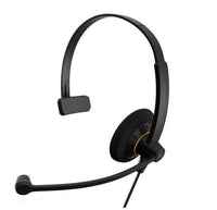 Thumbnail for SENNHEISER | Sennheiser Monaural Wideband Office headset, integrated call control, USB connect, Activegard protection, large ear pad, noise cancel mic, Call