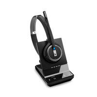 Thumbnail for SENNHEISER | Sennheiser Impact SDW 5064 DECT Wireless Office Binaural headset w/ base station, for PC & Mobile, with BTD 800 dongle