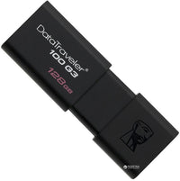 Thumbnail for KINGSTON DT100G3/128GB 128GB USB3.0 100MB/s Read Flash Drive Memory Stick Thumb Key DataTraveler Retail Pack DT100G3/128GBFR