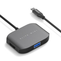 Thumbnail for mbeat USB-C Multi-port Adapter (HDMI + USB 3.0×1 + USB 2.0×1) - Space Grey, Aluminium Design