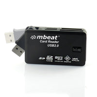 Thumbnail for MBEAT USB 20 All In One Card Reader - Supports SD/SDHC/CF/MS/XD/MicroSD /MicroSD HC / SONY M2 without adaptor