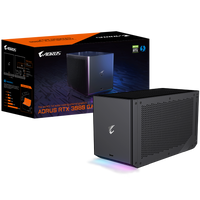 Thumbnail for GIGABYTE nVidia GeForce RTX 3080 GAMING BOX rev 2.0 GV-N3080IXEB-10GD, 1710 MHz, GDDR6X, Thunderbolt 3, Ethernet, 3x USB 3.0, 2x HDMI, 3x DP