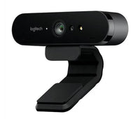 Thumbnail for Logitech BRIO 4K Ultra HD Webcam HDR RightLight3 5xHD Zoom Auto Focus Infrared Sensor Video Conferencing Streaming Recording Windows Hello Security