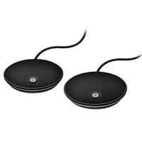 Thumbnail for Logitech Group Expansion Microphones for Video & Audio Meeting Conferencing Add-on mics for Medium-Large Groups 989-000173 989-000171