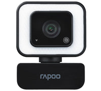 Thumbnail for RAPOO C270L FHD 1080P Webcam - 3-Level Touch Control Beauty Exposure LED, 105 Degree Wide-Angle Lens, Built-in/Double Noise Cancellation Microphone