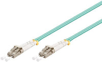 Thumbnail for Shintaro Fibre Patch Cable Multimode LC to LC OM3 Aqua 5m