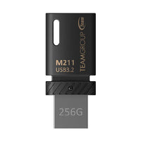 Thumbnail for TEAM M211 OTG USB3.2 Dual Head USB Drive 256GB