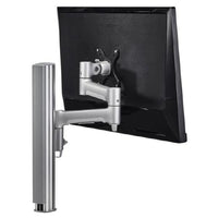 Thumbnail for Atdec AWM Single monitor arm solution - 460mm articulating arm - 400mm post - bolt - black