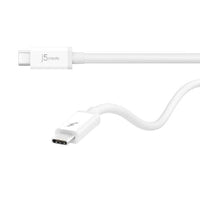 Thumbnail for J5create JTCX02 Thunderbolt 3 Cable 100cm - USB-C to USB-C, Up to 20 Gbps, Max 100 Watts/5 Amps