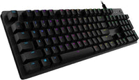 Thumbnail for Logitech G512 Carbon RGB Mechanical Gaming Keyboard - GX Brown Tactile