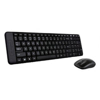 Thumbnail for Logitech Wireless Keyboard & Mouse Combo, MK220, Black, USB Receiver,