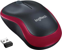Thumbnail for Logitech Wireless Mouse M185, 3 Button, Optical, 1000 DPI, USB Receiver, Scroll Wheel, Colour: Red 2.4GHz - Limited Stock