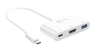 Thumbnail for J5create JCA379 USB-C TYPE-C to HDMI &amp USB 3.0 WITH POWER DELIVERY Adaptor Hub