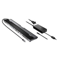 Thumbnail for J5create JCD543P USB-C Triple Display Docking Station with 100W PD adaptor USB-C to VGA/HDMI/DP, RJ45, SD card, USB-A x 3, USB-C x 1, USB-C PD