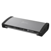 Thumbnail for J5Create JTD562 8K Thunderbolt 4 Docking Station - Thunderbolt certified, Single 8K/Dual 4K (USB-C to TB4 USB-C x 3, USB-C PD x1, USB-A x3, RJ-45, SD)