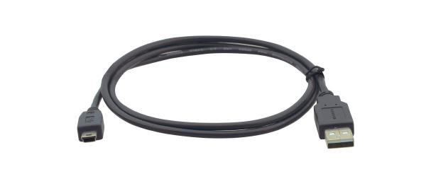 Kramer USB 2.0 AM to MIni-B 5-pin M Cable 10ft Standard Cable Assemblies