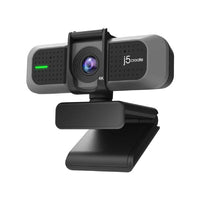 Thumbnail for J5create USB 4K Ultra HD Webcam Model: JVU430 - Support 4K at 30FPS or 1080P at 60FPS - Ideal for Live streaming