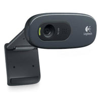 Thumbnail for Logitech Webcam HD C270, USB, Monitor Clip - Last Stock