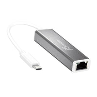 Thumbnail for J5create JCE133G USB-C to Gigabit Ethernet Adaptor USB Type-C to RJ-45