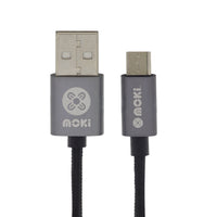 Thumbnail for MOKI Braided MicroUSB SynCharge Pocket Cable 10cm