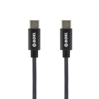 Thumbnail for MOKI Braided Type-C to Type-C SynCharge Cable - 90cm/3ft - Black