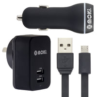 Thumbnail for MOKI Micro-USB SynCharge Cable + Car + Wall