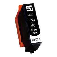 Thumbnail for Photo Black Compatible Inkjet Cartridge Replacement for 302XL Photo Black